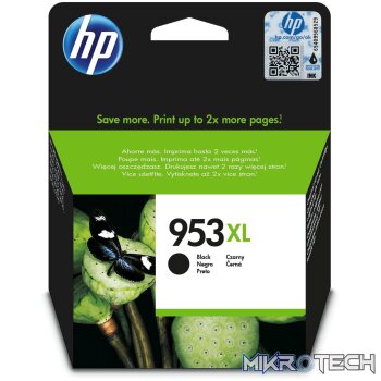 HP 953XL Black High Yield Printer Ink Cartridge Original L0S70AE Single-pack