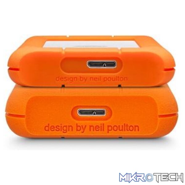 LaCie Rugged Mini 4TB Orange External Hard Drive LAC9000633 - Image 11