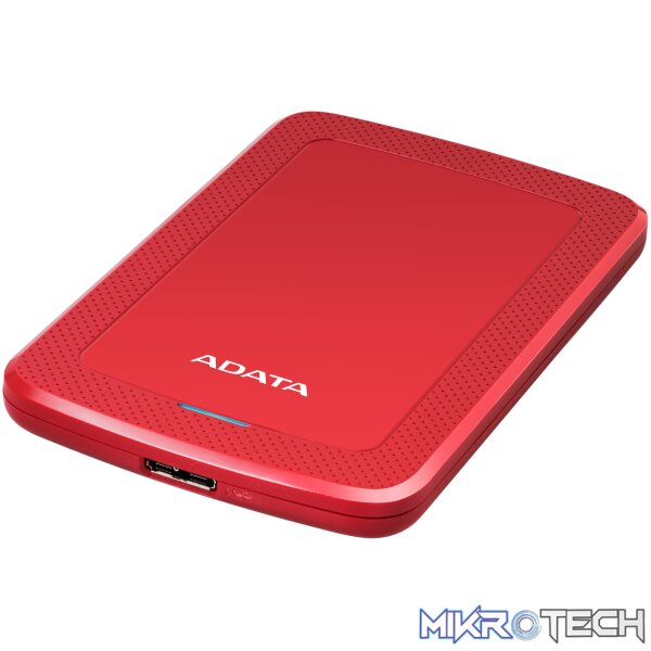 Adata HV300 series 2Tb/2000Gb Red USB 3.0 2.5" Hard Disk Drive - Image 2