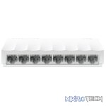 TP-Link LS1008 8-Port 10/100 Mbits Desktop Switch Unmanaged Network Fast Ethernet White