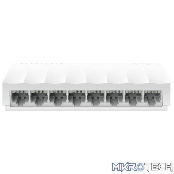 ls1008-switches-30250227105956 TP-Link LS1008 8-Port 10/100 Mbits Desktop Switch Unmanaged Network Fast Ethernet White - Image 1