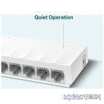TP-Link LS1008 8-Port 10/100 Mbits Desktop Switch Unmanaged Network Fast Ethernet White - Image 6