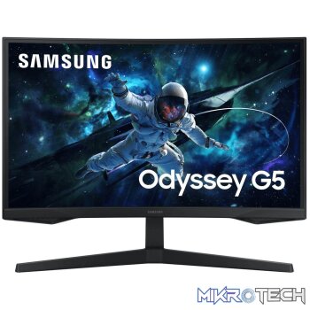 Samsung Odyssey G55C 27-inch 2560 x 1440p QHD 16:9 165Hz 1ms VA LED Monitor LS27CG552EAXXA