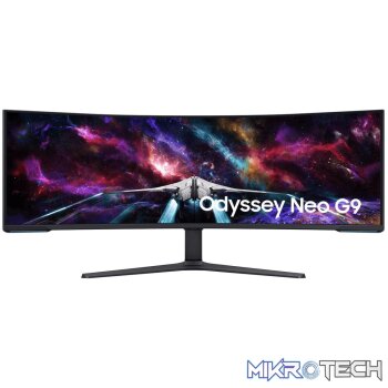 Samsung Odyssey Neo G9 57-inch 7680 x 2160p 32:9 240Hz 1ms VA LED Curved Monitor LS57CG952NUXEN