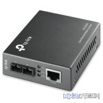 TP-Link MC100CM 10/100 Mbits Multi-Mode Media Converter Network 100 1310 Nm Black