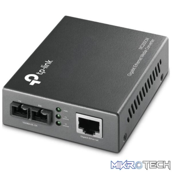 mc200cm-other-accessories-34622843519140 TP-Link MC200CM Network Media Converter Multi-mode Black - Image 1