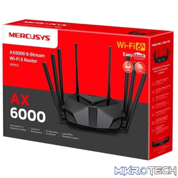mr90x-routers-45790458904740 Mercusys MR90X AX6000 8-Stream Wi-Fi 6 Router - Image 1