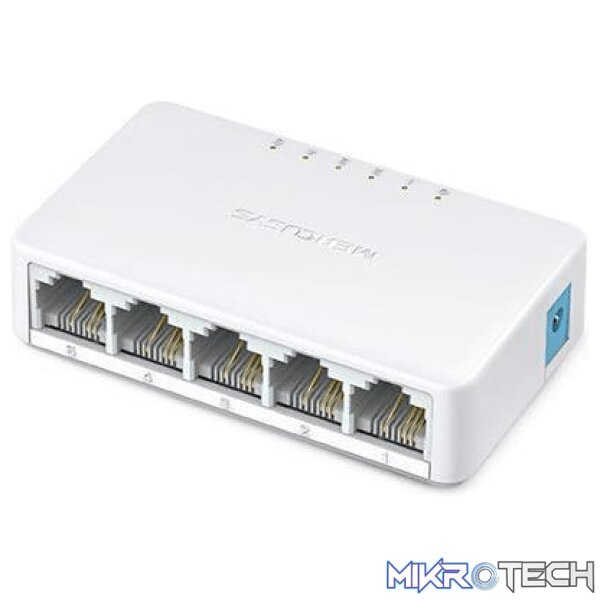 ms105-unassigned-33447422918820 Mercusys MS105 5-port Fast Ethernet Unmanaged Desktop Switch - Image 1