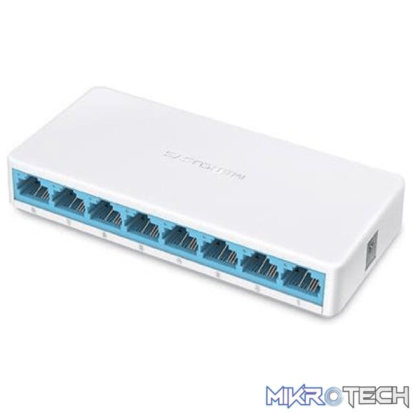 ms108-switches-30399368593572 Mercusys MS108 8-port Fast Ethernet Unmanaged Desktop Switch - Image 1