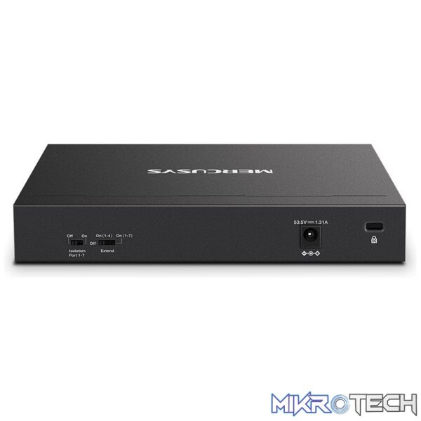 Mercusys MS108GP 8-Port Gigabit Desktop Switch with 7-Port PoE+ - Image 2