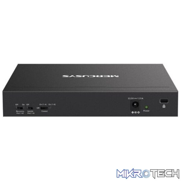 Mercusys 10-port 10/100Mbps Desktop Switch with 8-port PoE+ MS110P - Image 3
