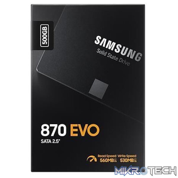 Samsung 870 Evo 2.5-inch 500GB Serial ATA III Internal SSD MZ-77E500BW - Image 6