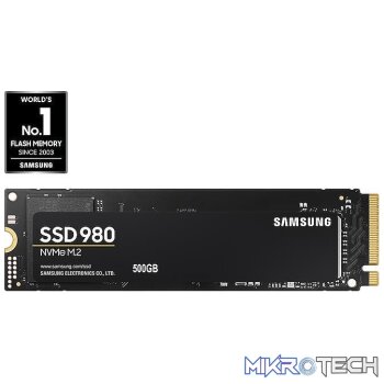 Samsung 980 M.2 500GB PCI Express 3.0 Internal SSD MZ-V8V500BW