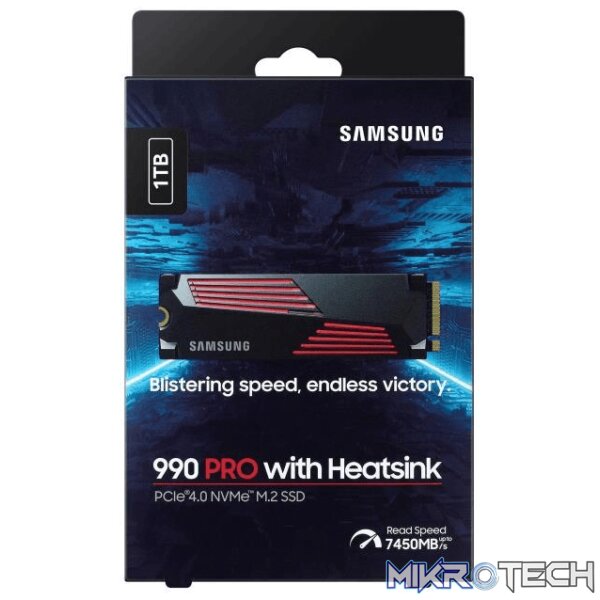 Samsung 990 PRO 1TB PCI Express 4.0 M.2 V-NAND MLC NVMe Internal SSD MZ-V9P1T0CW Samsung 990 PRO 1TB PCI Express 4.0 M.2 V-NAND MLC NVMe Internal SSD MZ-V9P1T0CW