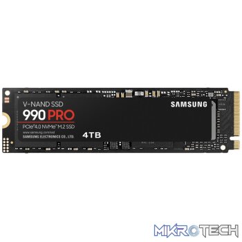 Samsung 990 Pro M.2 4TB PCI Express 4.0 V-NAND MLC NVMe Internal SSD MZ-V9P4T0BW