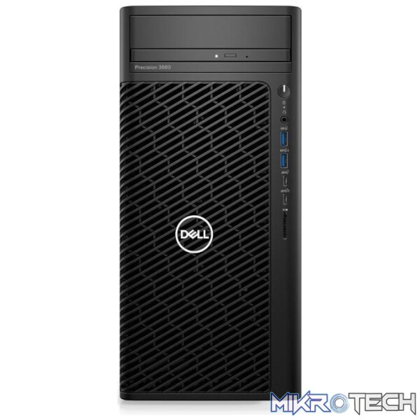 n104p3660mtemea-workstation-desktops-43182818951332 Dell Precision 3660 Tower Workstation PC - Intel Core i7-13700 512GB SSD 16GB RAM Nvidia T400 Win 11 Pro - Image 1