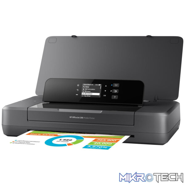 HP OfficeJet 202 A4 Multifunction Colour Inkjet Mobile Business Printer N4K99C - Image 4