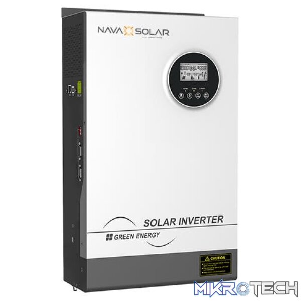 NavaSolar PV1800 Pro 5.2KW 48V Off-Grid Solar Inverter 80A MPPT NV-MV5248PRO NavaSolar PV1800 Pro 5.2KW 48V Off-Grid Solar Inverter 80A MPPT NV-MV5248PRO