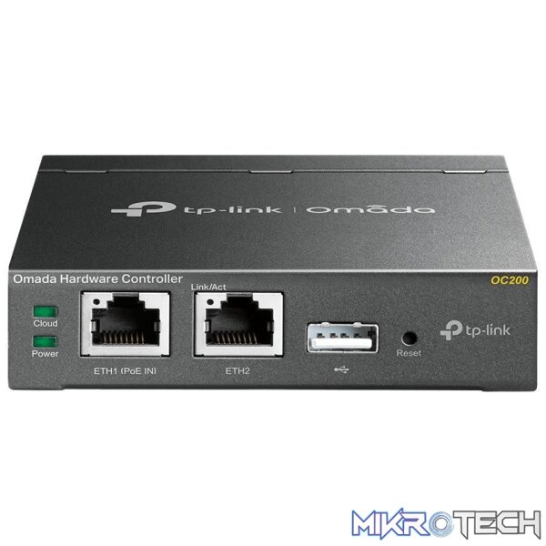 oc200-hubs-31008700235940 TP-Link OC200 Omada Cloud Controller Gateway/Controller 10/100 Mbits - Image 1