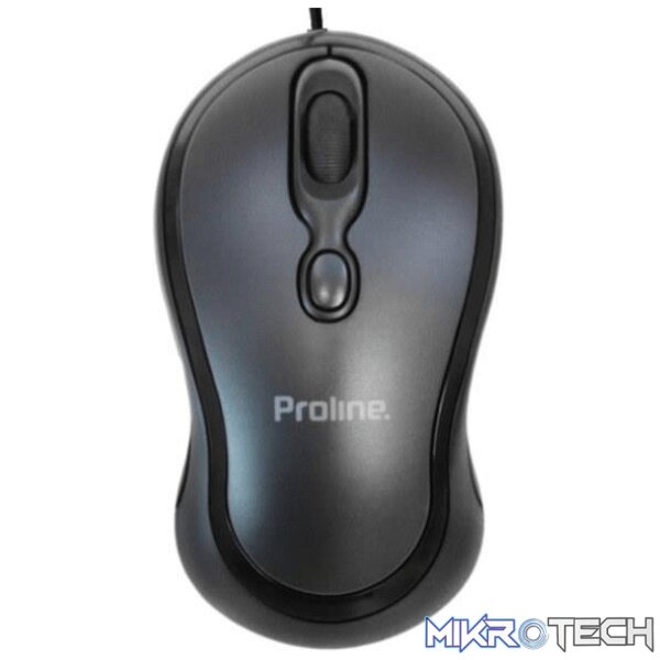 pm-538-other-accessories-35471244656804 Proline USB Wired Mouse 1.4m Cable Black PM-538 - Image 1