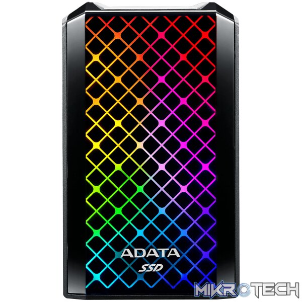 productGallery332_mikl-k4 Adata SE900G Series 1Tb Black External TLC Solid State Drive with RGB - Image 1