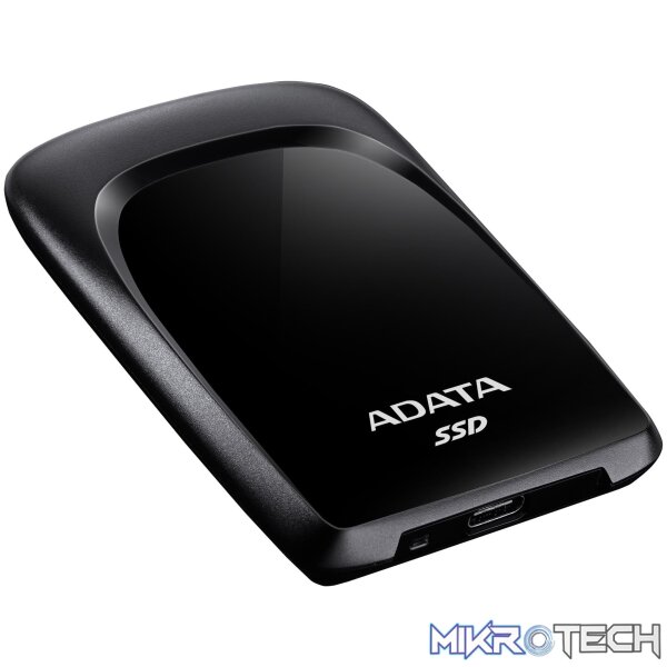 Adata SC680 series 240Gb black External TLC Solid State Drive - Image 2