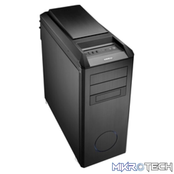 product_CH-LB25SBN Lian-Li pc-B25S Black, blue ring midi tower - Image 1