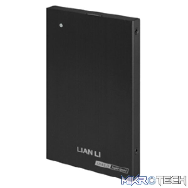 product_EE-L10QB Lian-Li ex-10Q Black - 2.5" Sata external enclosure - Image 1