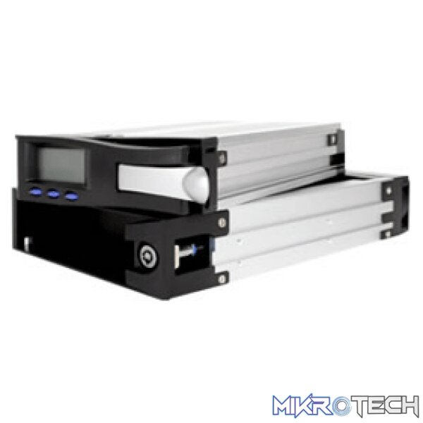 product_MR-i122AKGF iCYDOCK 3.5" Aluminum Removable IDE Hard Drive Mobile Rack - Beige - Image 1