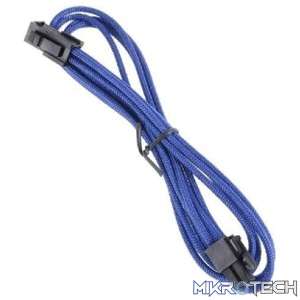 product_PS-BA4ATXL Alchemy multisleeved cable - 45cm - 4pin ATX PSU-MB extension cable - Blue - Image 1