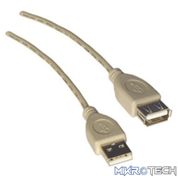 product_cbl_usb_a_maletofem 3m usb 2.0 extension cable ( type A male - type A female ) - Image 1