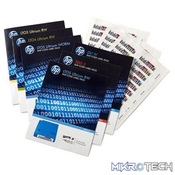 HPE Ultrium Read/Write Barcode Label Pack 110-pack Q2013A