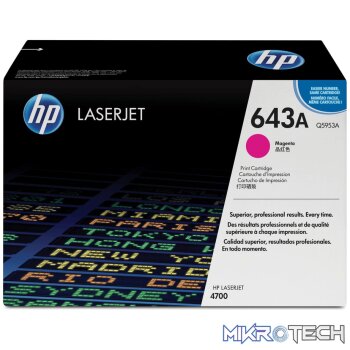 HP 643A Magenta Toner Cartridge 10