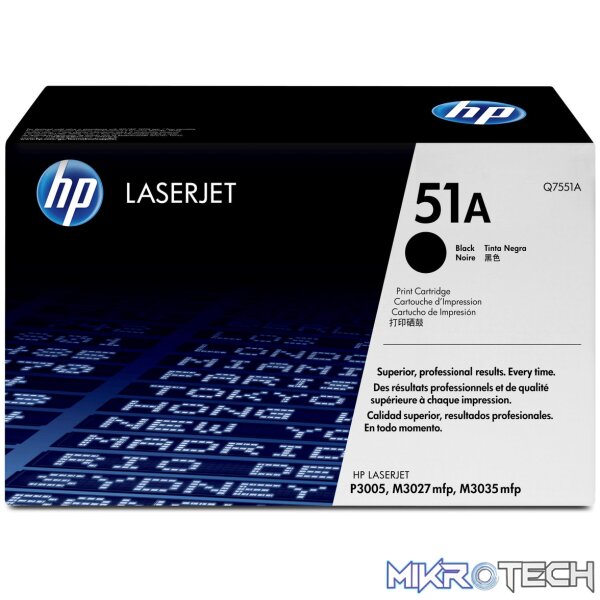 HP 51A Black Toner Cartridge 6 HP 51A Black Toner Cartridge 6