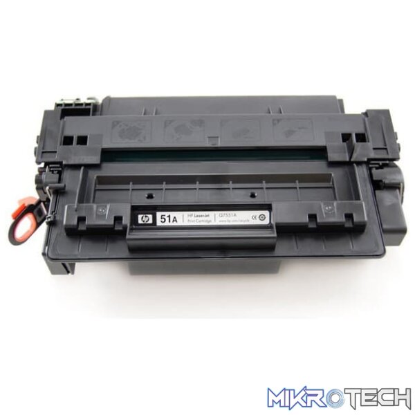 HP 51A Black Toner Cartridge 6,500 Pages Original Q7551A Single-pack - Image 3