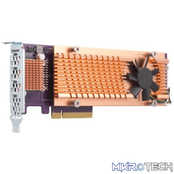 QNAP Internal PCIe SSD Expansion Card QM2-4P-384 QNAP Internal PCIe SSD Expansion Card QM2-4P-384