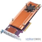 QNAP Internal PCIe SSD Expansion Card QM2-4P-384 - Image 2