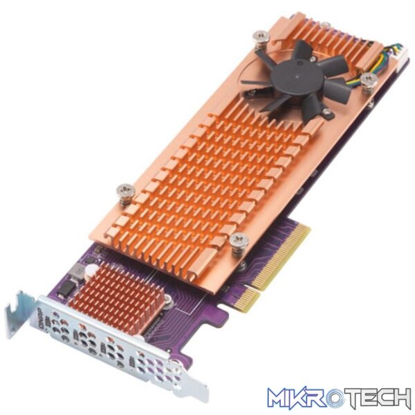 QNAP Internal PCIe SSD Expansion Card QM2-4P-384 - Image 2