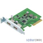 QNAP Internal USB 3.2 Type-A PCIe Card QXP-10G2U3A - Image 4