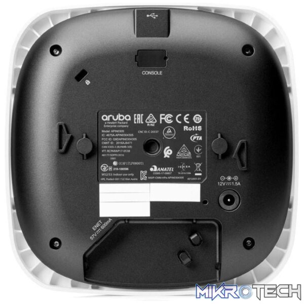 HPE Networking Instant On AP12 RW 3x3 11ac Wave2 Indoor Access Point R2X01A - Image 3