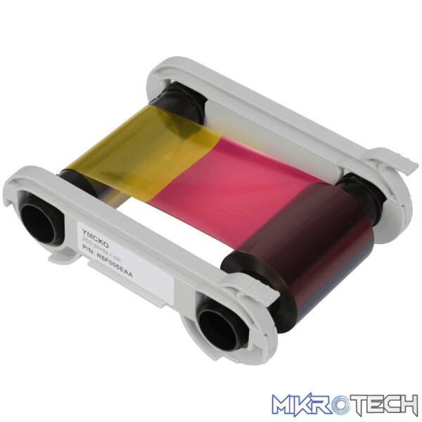 r5f008eaa-ink-32198979125412 EVOLIS PRIMACY 5PANEL COLOUR YMCKO RIBBON (300) - Image 1