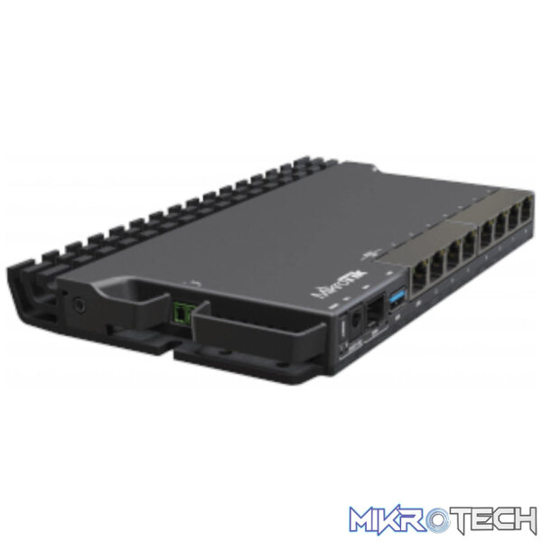 MikroTik 2.5 Gigabit Ethernet Wired Router Black RB5009UG+S+IN - Image 2