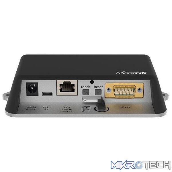 MikroTik RB912R-2nD-LTm&R11e-LTE 650MHz CPU 64MB RAM 1xLAN LtAP mini LTE kit 100 Mbit/s Black PoE - Image 3