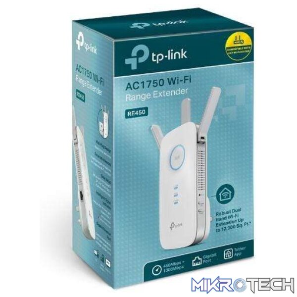 TP-LINK AC1750 WI-FI RANGE EXTENDER WALL PLUGGED - Image 3