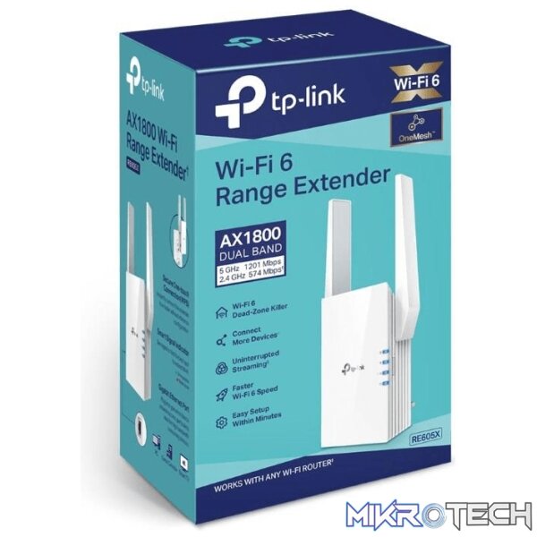 re605x-other-accessories-34622612897956 TP-Link RE605X AX1800 Wi-Fi Range Extender - Image 1