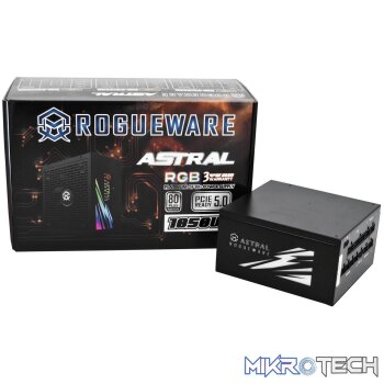 Rogueware Astral Series 1050W Fully Modular 80 Plus Platinum Active PFC Power Supply RW-PRW105AC