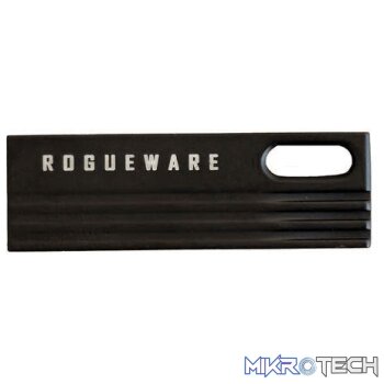 Rogueware U280-U3 16GB Metal Capless USB 2.0 Flash Drive - Black RW-U280-U3-16GB