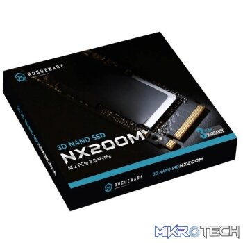 Rogueware NX200M M.2 512GB PCIe 3.0 NVME 3D NAND Internal SSD RWS512GNX200M