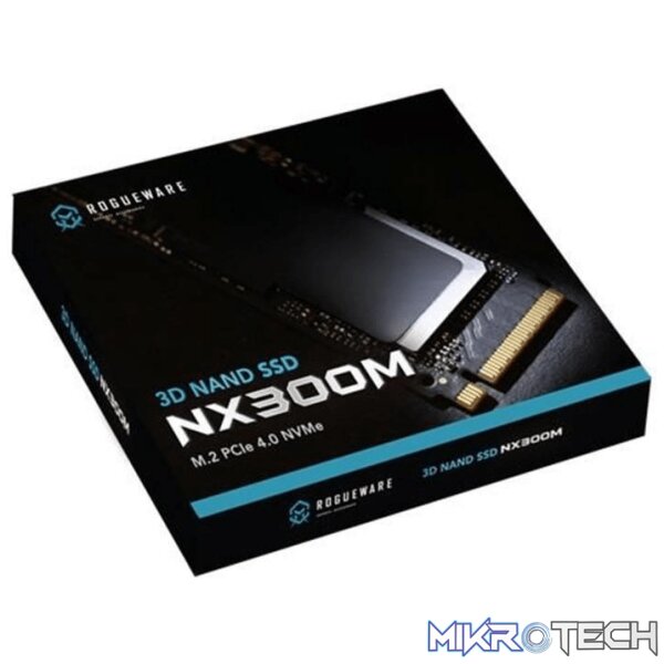 Rogueware NX300M M.2 512GB PCIe Gen4 x4 NVME 3D NAND Internal SSD RWS512GNX300MH Rogueware NX300M M.2 512GB PCIe Gen4 x4 NVME 3D NAND Internal SSD RWS512GNX300MH