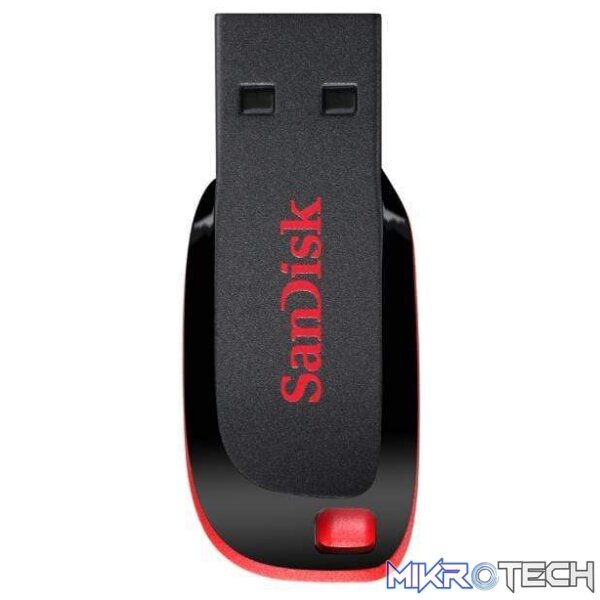SanDisk Cruzer Blade 128GB USB 2.0 Type-A Black and Red USB Flash Drive SDCZ50-128G-B35 - Image 5